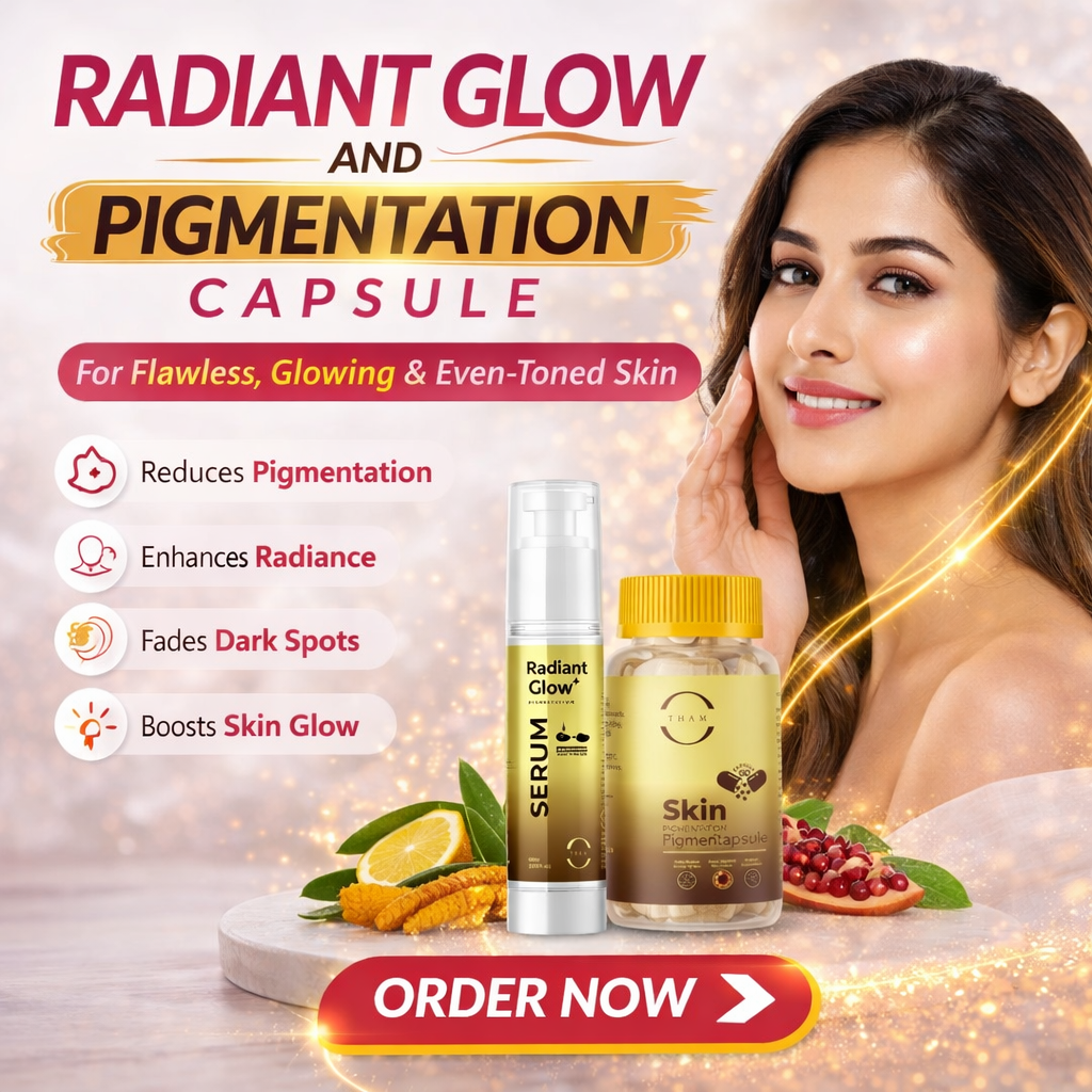 Combo of Radiant Glow Pigmentation Serum + Skin Pigmentation Free Capsule