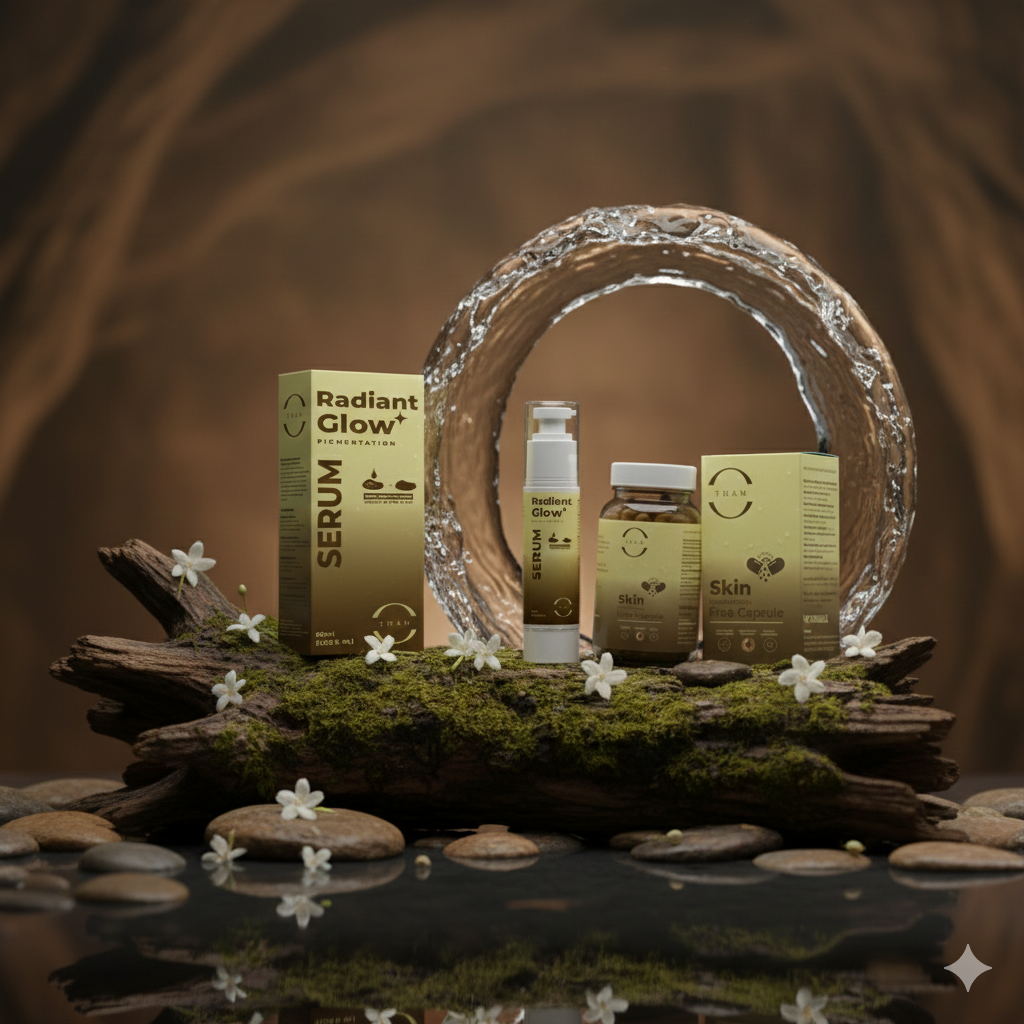 Combo of Skin Pigmentation Free Capsules + Radiant Glow Serum - Image 5