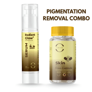 Combo of Skin Pigmentation Free Capsules + Radiant Glow Serum