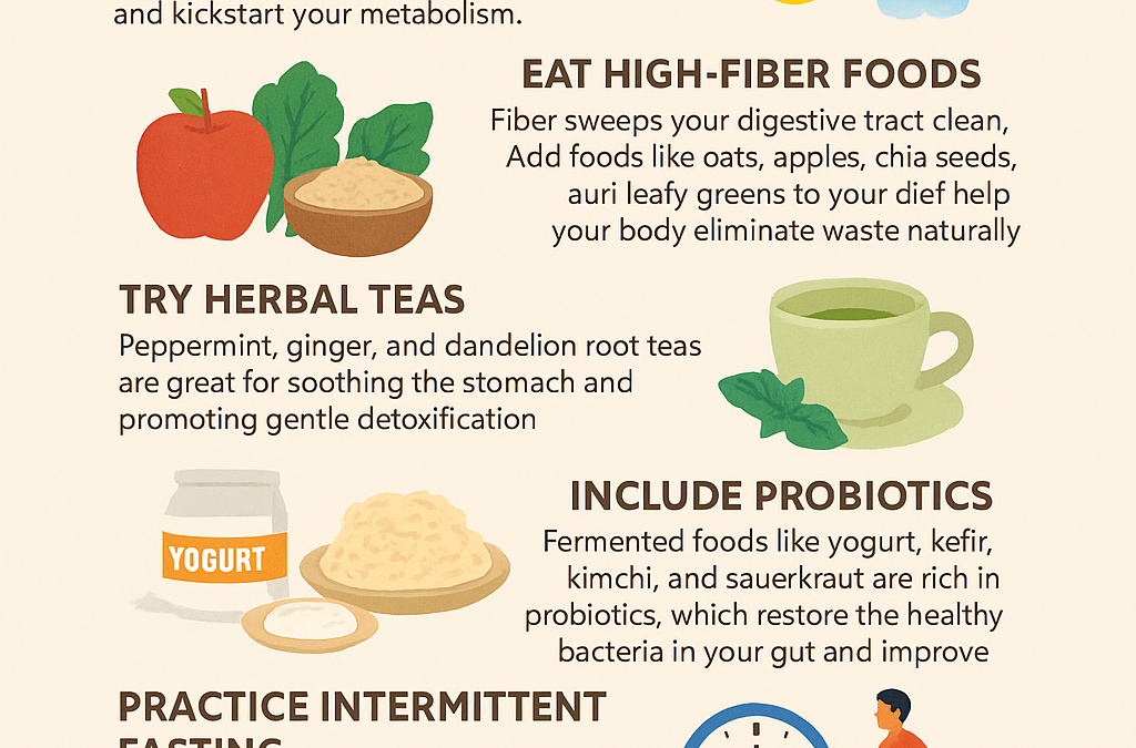 7 Natural Ways to Clean Your Stomach at Home