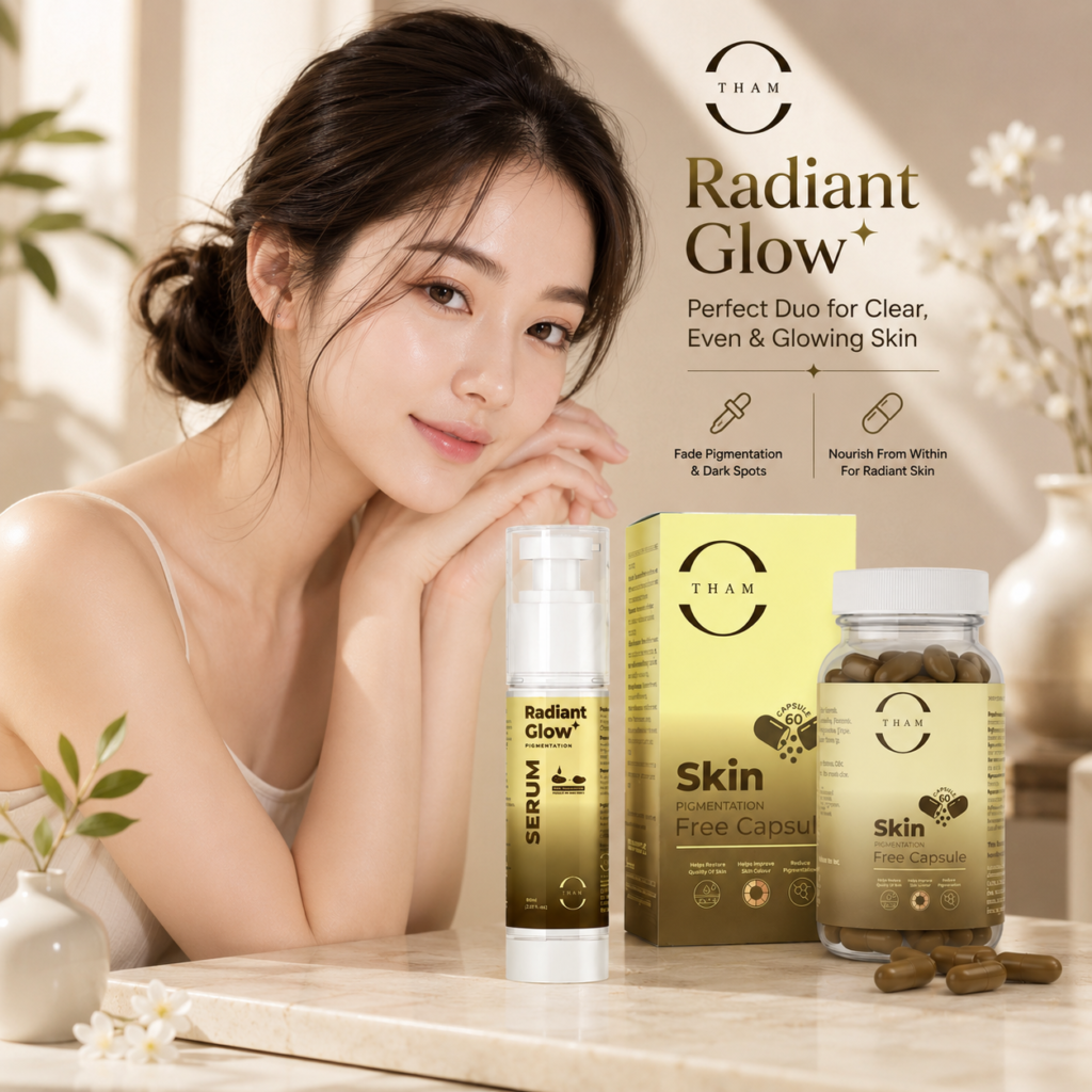 Combo: Radiant Glow Pigmentation Serum + Skin Pigmentation Free Capsule